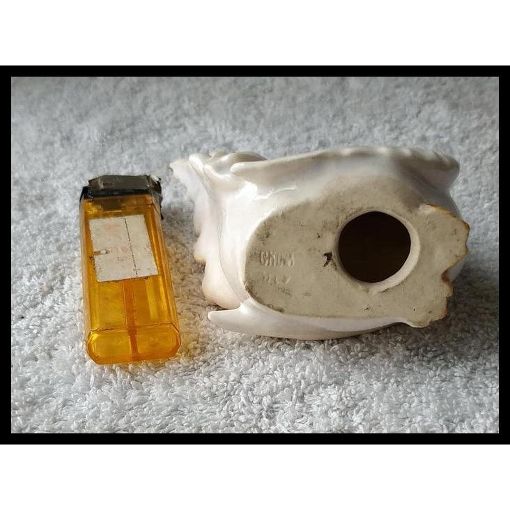 BEST DEAL PATUNG AYAM JAGO KERAMIK CHINA MERAH PUTIH 