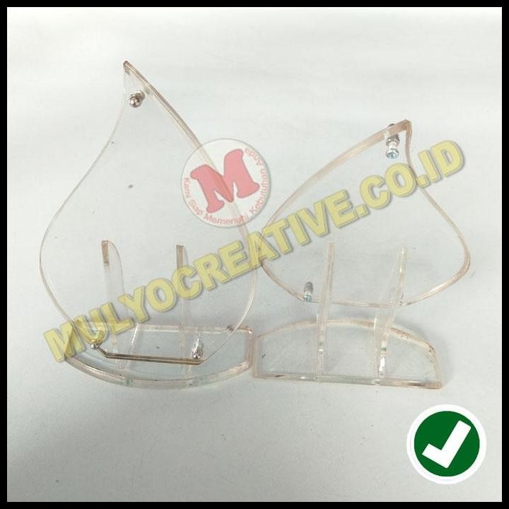 BEST DEAL PLAKAT AKRILIK MODEL DAUN POLOS - PLAKAT AKRILIK POLOS BENING 