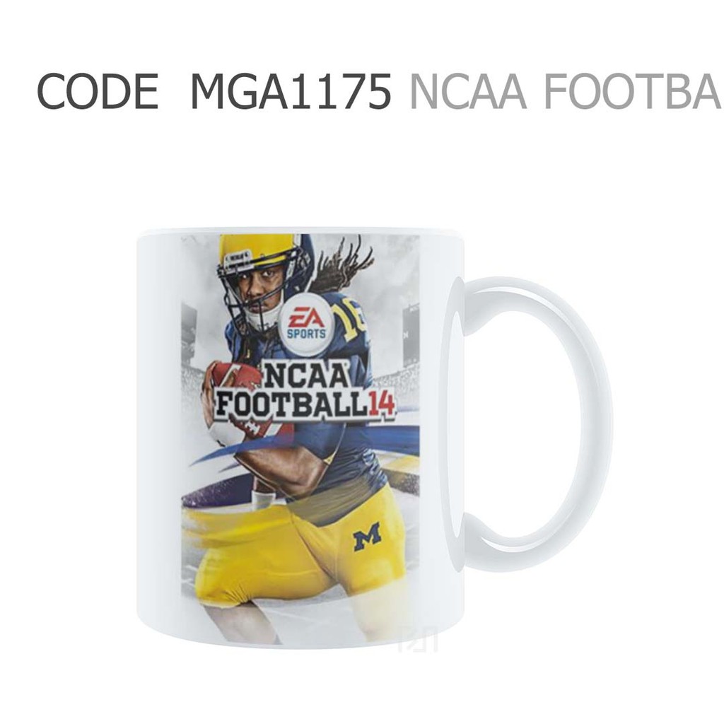 MUGLICIOUS MGA1175 NCAA FOOTBALL 14 Gaming Artwork Gelas Mug