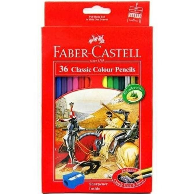 

Pensil warna classic Faber castel 36 warna PS