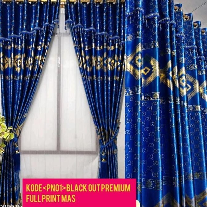 Gorden Import Smokring Mewah / Gorden Pintu Dan Jendela / Gorden Terbaru