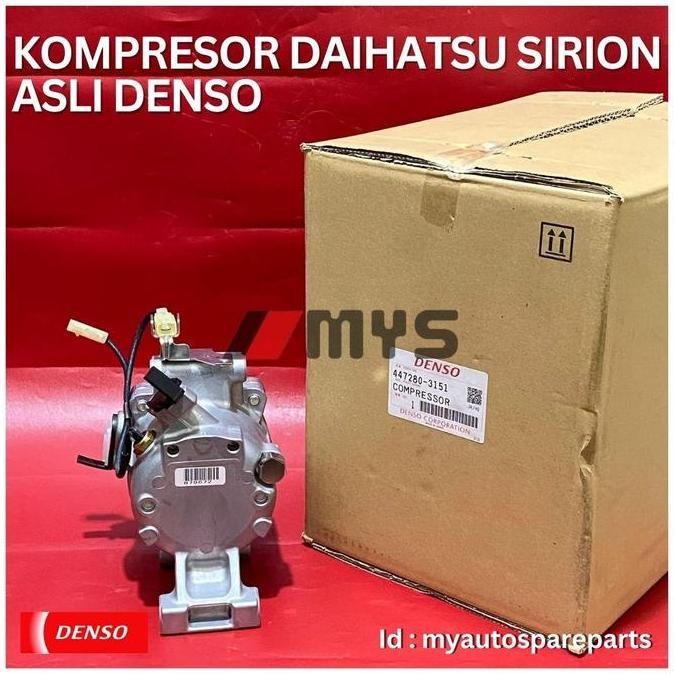 KOMPRESOR AC Mobil DAIHATSU Sirion Lama ASLI COMPRESSOR DENSO