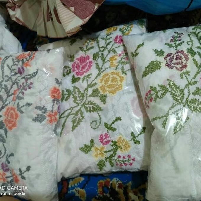 MUKENA BORDIR BUKITTINGGI BAHAN KATUN PARIS