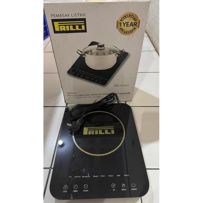 ;&;&;&;&] KOMPOR INDUKSI LISTRIK FREE PANCI / KOMPOR LISTRIK FRILLI / KOMPOR LISTRIK BONUS PANCI