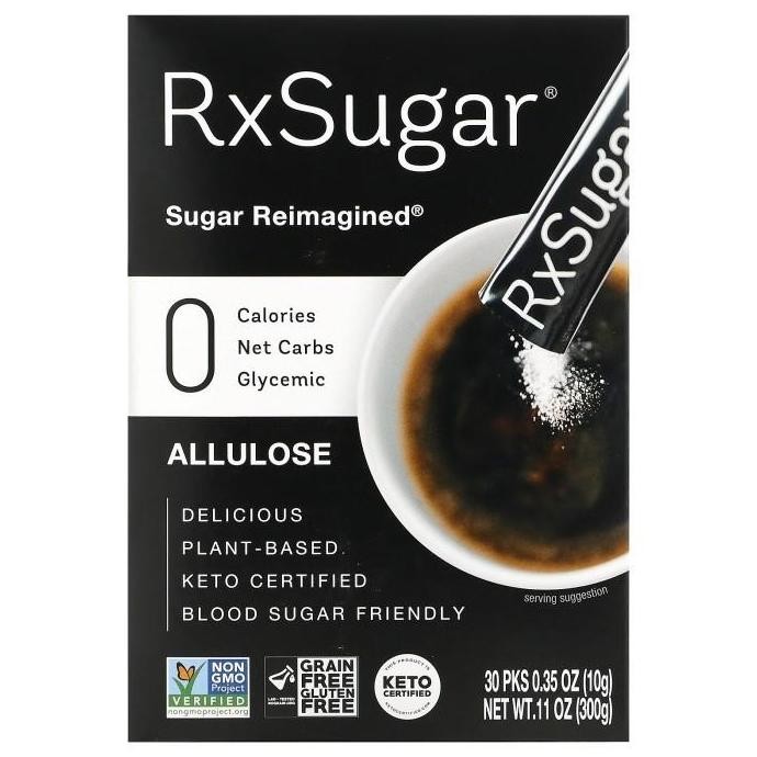 

RxSugar Allulose 30 Stick Packs x 10g