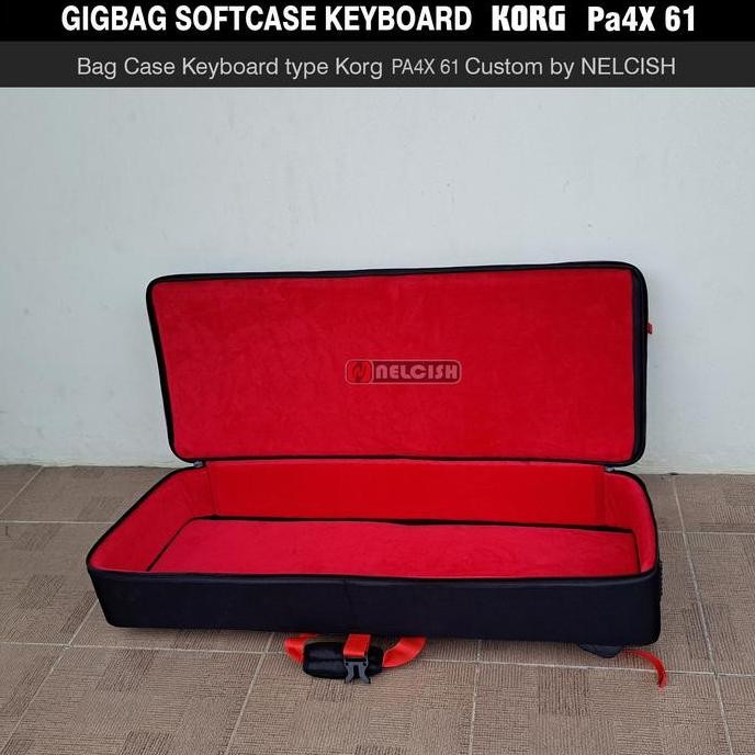 baru Softcase Tas Gigbag Keyboard Korg PA4X Professional Arranger Pa4x by NELCISH