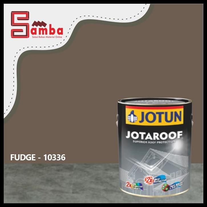 DISKON JOTAROOF FUDGE 10336 JOTUN 2,5 LTR / CAT GENTENG 