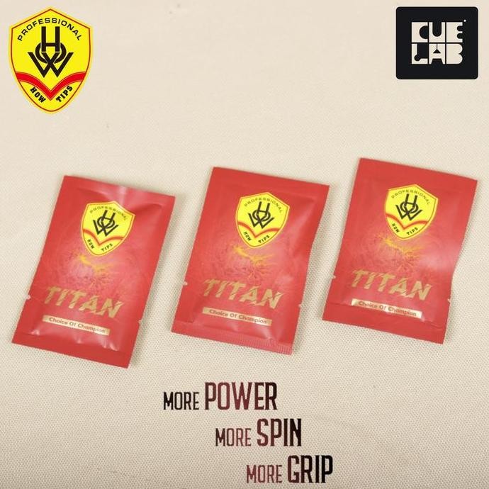HOW TITAN CUE TIP - BILLIARD CUE TIP