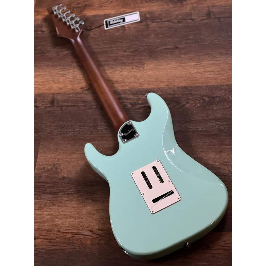baru Soloking MS-11 Classic MKII with Rosewood FB in Seafoam Green