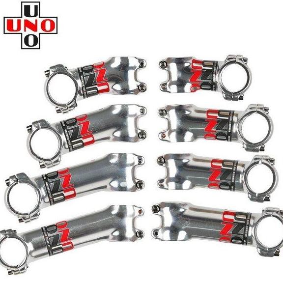 Stem Sepeda UNO CHROMOLY 60 70 80 90 100 110 120 mm 7 17 35 Derajat 6 7 8 9 10 cm MTB Road Bike XC O