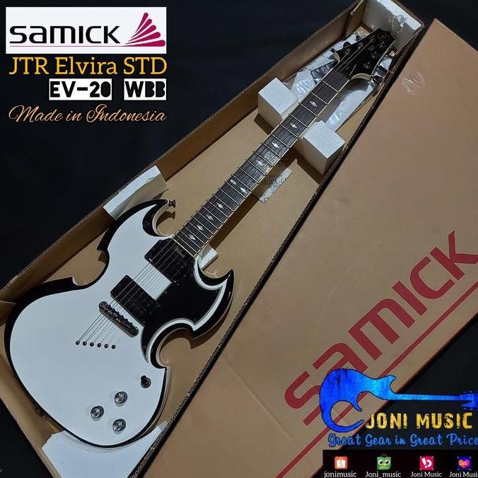 baru Gitar Samick JTR Elvira Original Made in Indonesia