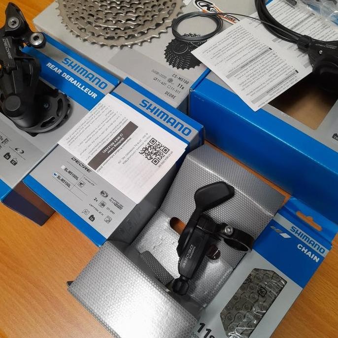 mini groupset shimano deore double 2x11 speed