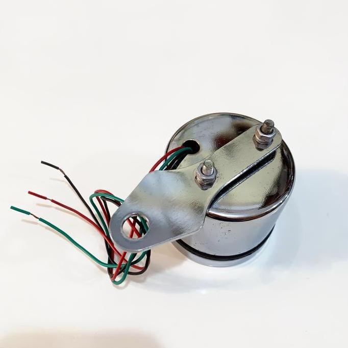 Fuel meter Ampere Bensin pengukur minyak Digital Jarum LED Universal Motor