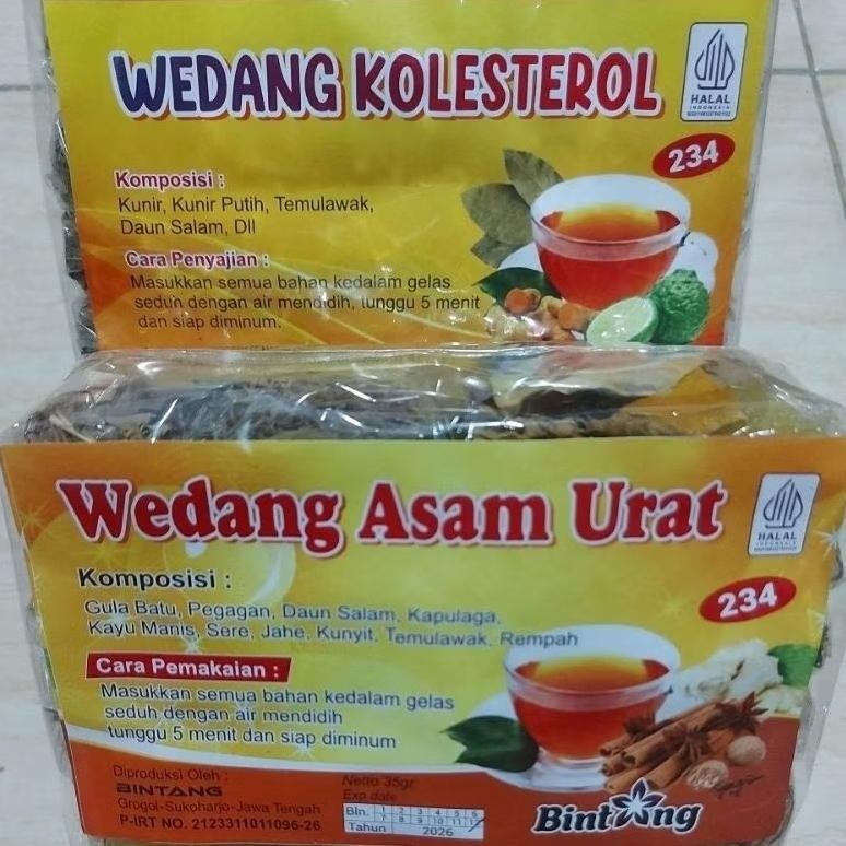 

FM [Bintang] Wedang Asam Urat & Kolesterol Halal 10 Pack