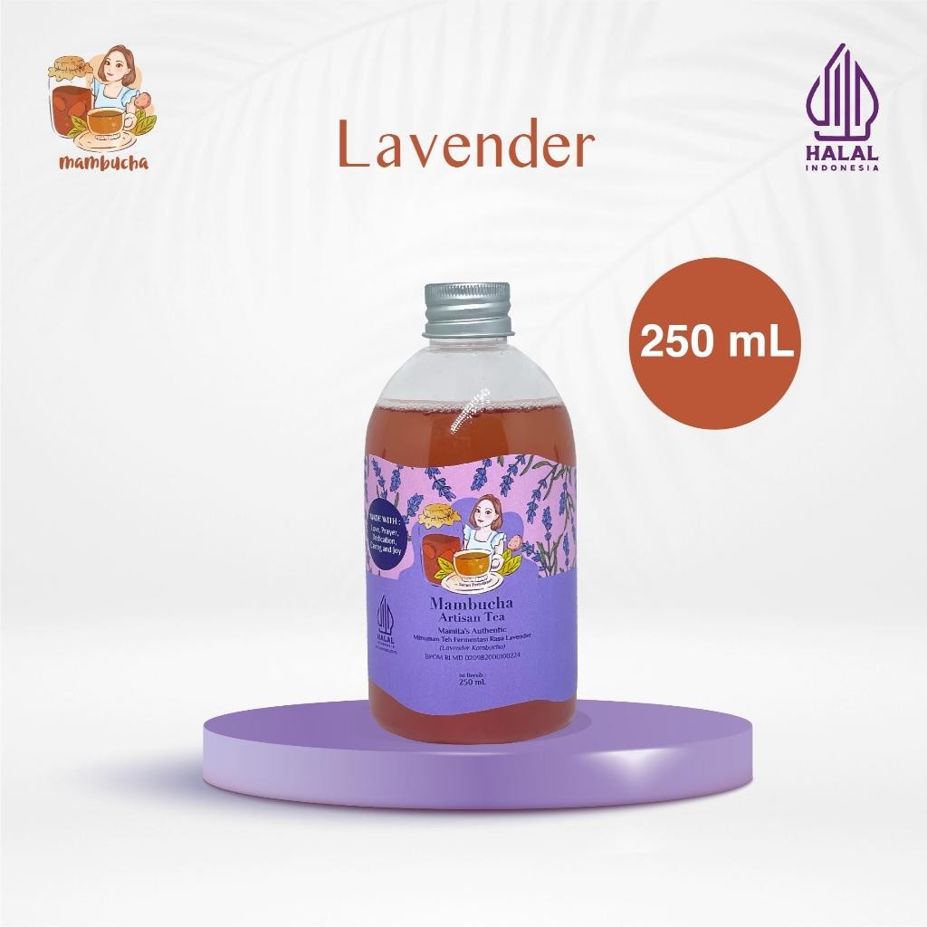 

FM Kombucha Lavender Mambucha 250 Ml Aroma Menenangkan