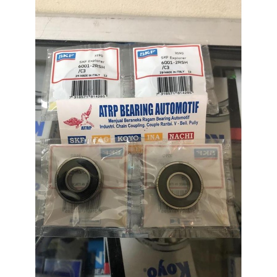 new BALL BEARING 6001 2RSH/C3 SKF