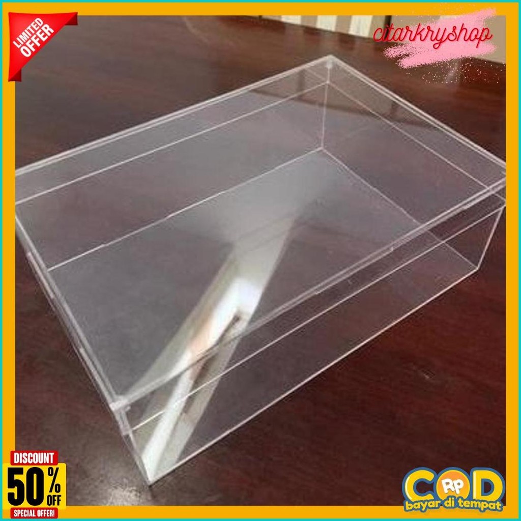 

Box Akrilik / Kotak Akrilik Hampers 30X20X10 Flash Sale! Diskon Hingga 70%