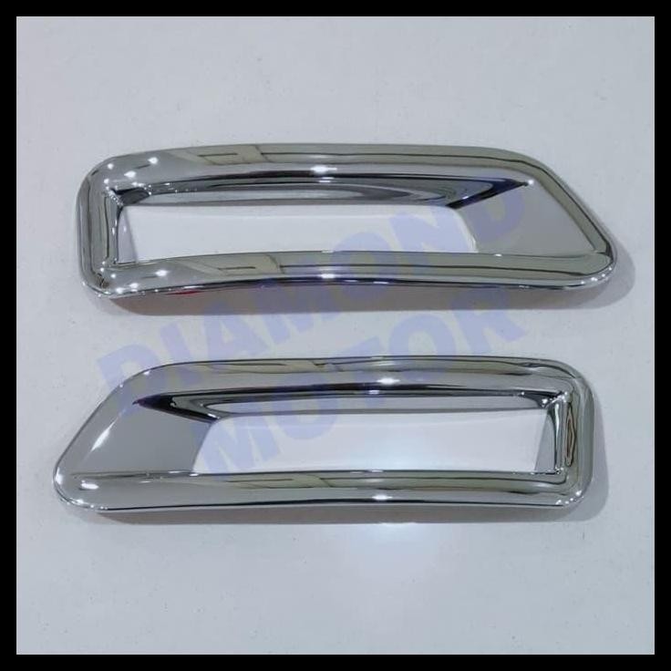 TERMURAH NISSAN JUKE 2011 LIST GARNIS COVER CHROME REFLEKTOR BEMPER BELAKANG 