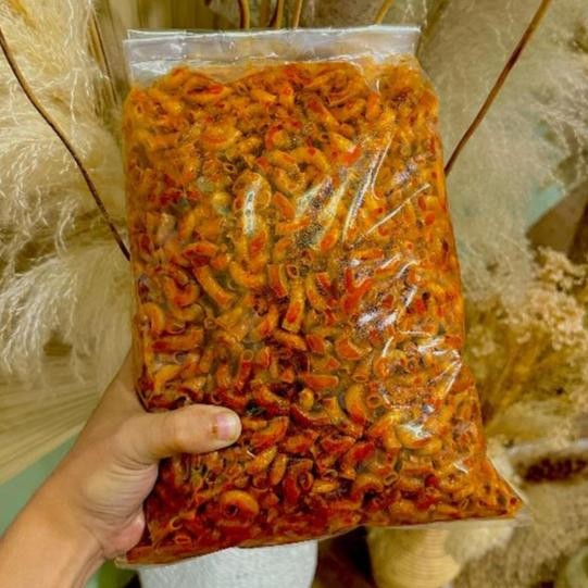 

FM Makaroni Kriuk Bumbu Cikruh Pedas 500GR Snack Gusel