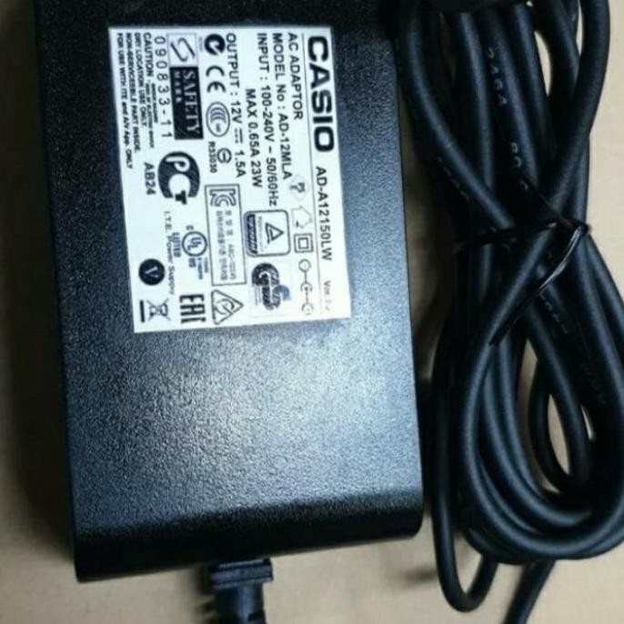 baru AC ADAPTOR AD-A12150LW piano casio cdp 230 cdp 120 ctk-7200