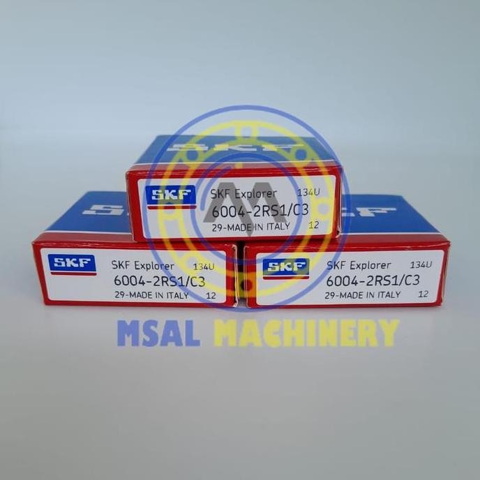 new Bearing 6004 2RS1 / 6004 2RS / 6004 RS C3 SKF