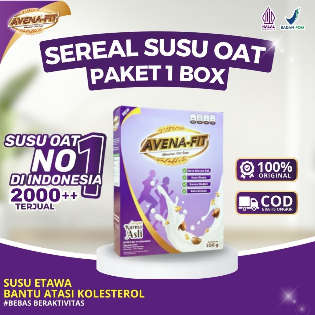 

FM Avenafit - Sereal Oat Atasi Kolesterol dan Diabetes BPOM 100% Original