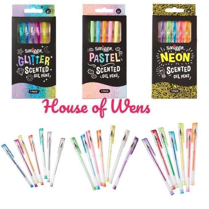 

NEW SMGLE SCENTED GEL PEN ORINAL - PULPEN SET SMGLE X7