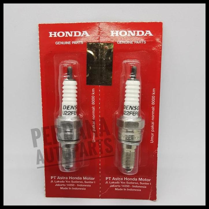 TERBARU BUSI MOTOR HONDA VARIO 110 KARBU ASLI ORIGINAL DENSO U22FER9 
