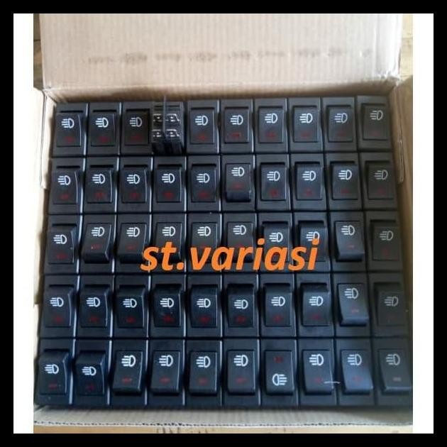 TERBARU SAKLAR SWITCH FOGLAMP UNIVERSAL SAKLAR FOGLAMP UNIVERSAL 