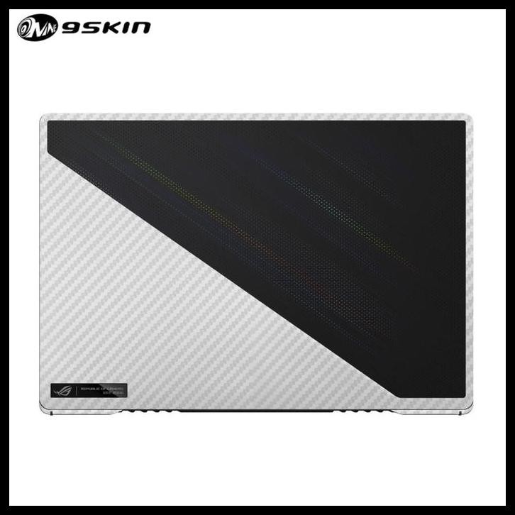 TERMURAH GARSKIN ASUS ROG ZEPHYRUS M16 3M WHITE CARBON FRONT 