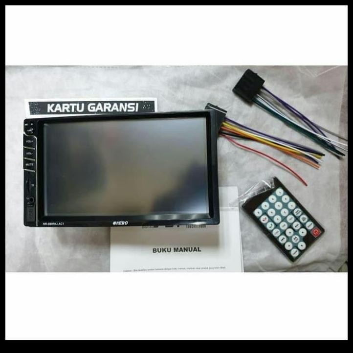 DISKON HEAD UNIT DOUBLE DIN DAN KAMERA MUNDUR MOBIL TRAJENWITH ANDROID 