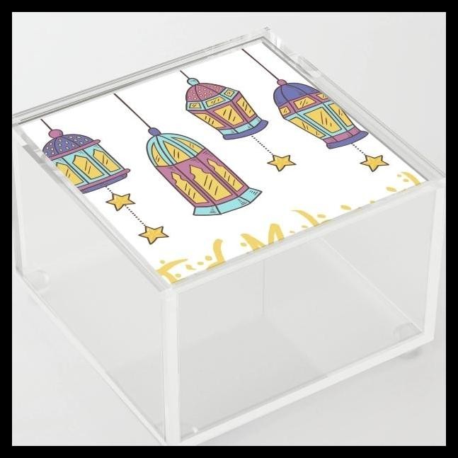 

GRATIS ONGKIR AKRILIK GAMBAR CUSTOM BOX HAMPERS RAMADHAN MUBARAK KOTAK WADAH