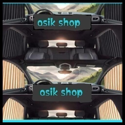 GRATIS ONGKIR HORDENG MOBIL ALPHARD TIRAI JENDELA PINTU MOBIL 1 SET 4 PCS 