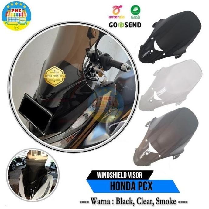 Windshield Pcx 150 Visor Windshield Honda Pcx 150 Winsil Original Harga Khusus