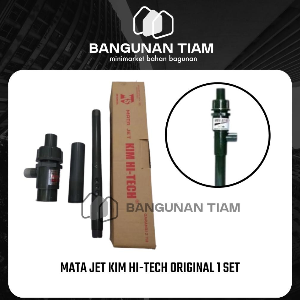 Bisa Cod Matajet Kim Hitech Apollo Asli 100% Ori 1 Set (Kepala, Drat, Suling) ~ Mata Jet Pump Mesin 