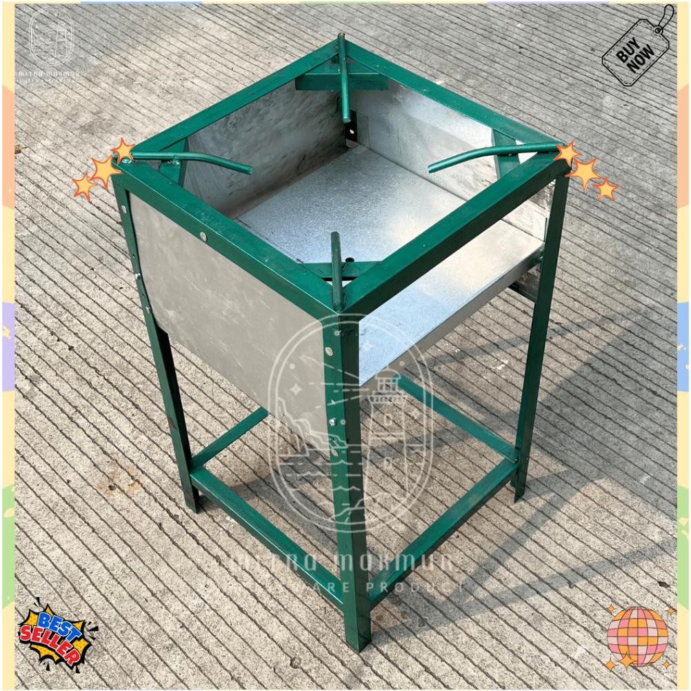 Dudukan Kompor Gas Gawar / Rangka Semawar Ukuran 35X35X60 Cm Tatakan Komportatakan Kompor Mawar Terl