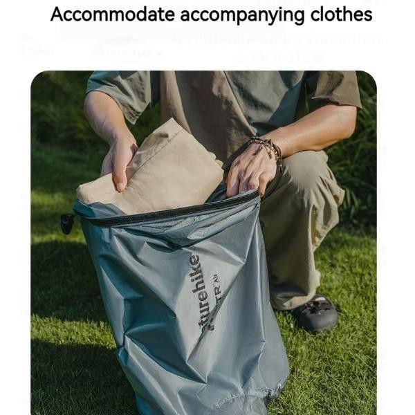 Peniup Matras Tas Kantong Pompa Manual Kasur Camping Naturehike Cnk2450Pj013 Original Dan Terpercaya