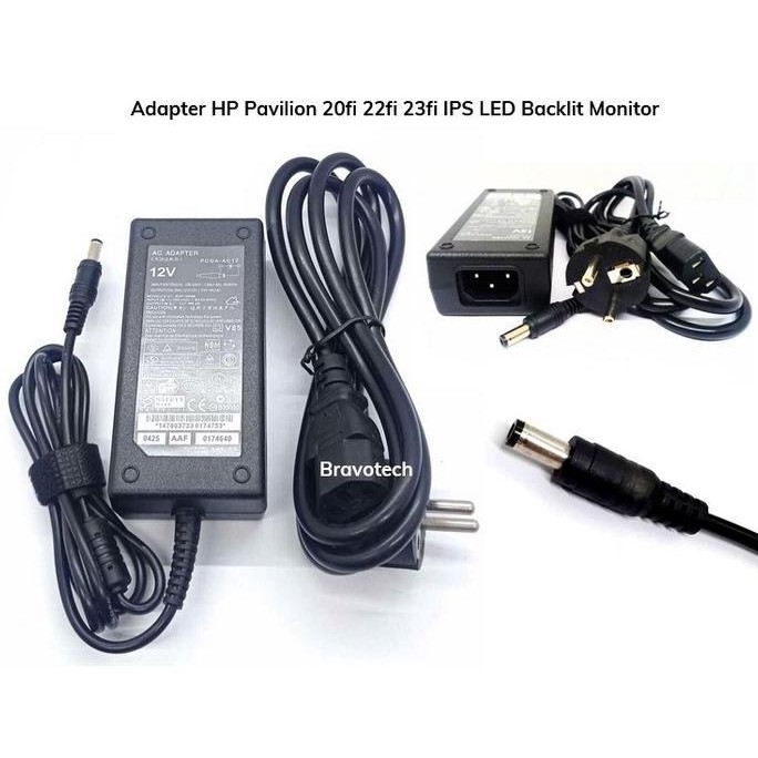 Adaptor Charger HP Pavilion 20fi 22fi 23fi IPS LED Backlit Monitor New MURAH
