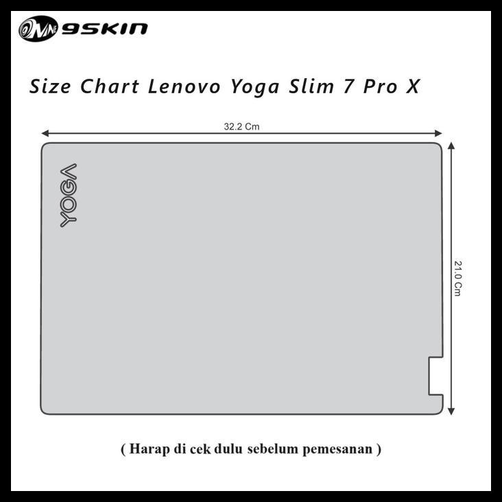 TERMURAH SKIN PROTECTOR SKIN PROTECTOR YOGA SLIM 7 PRO X 3M CARBON 