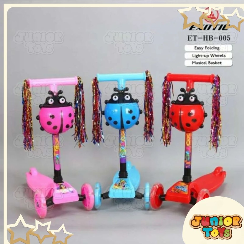 Mainan Skuter Otoped Scooter Anak Karakter Mainan Olahraga