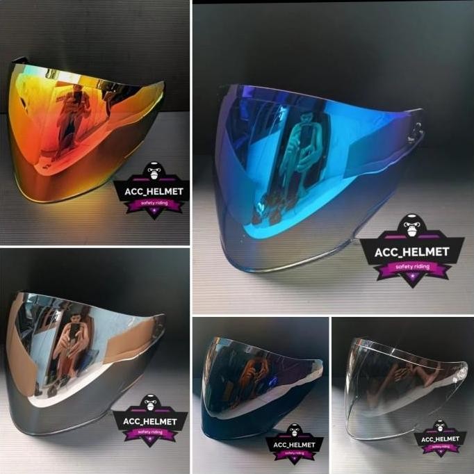 Kaca Helm Kyt Nfj / Visor Iridium Helm Kyt Nfj / Visor Helm Kyt Nfj | Norisk Diskon