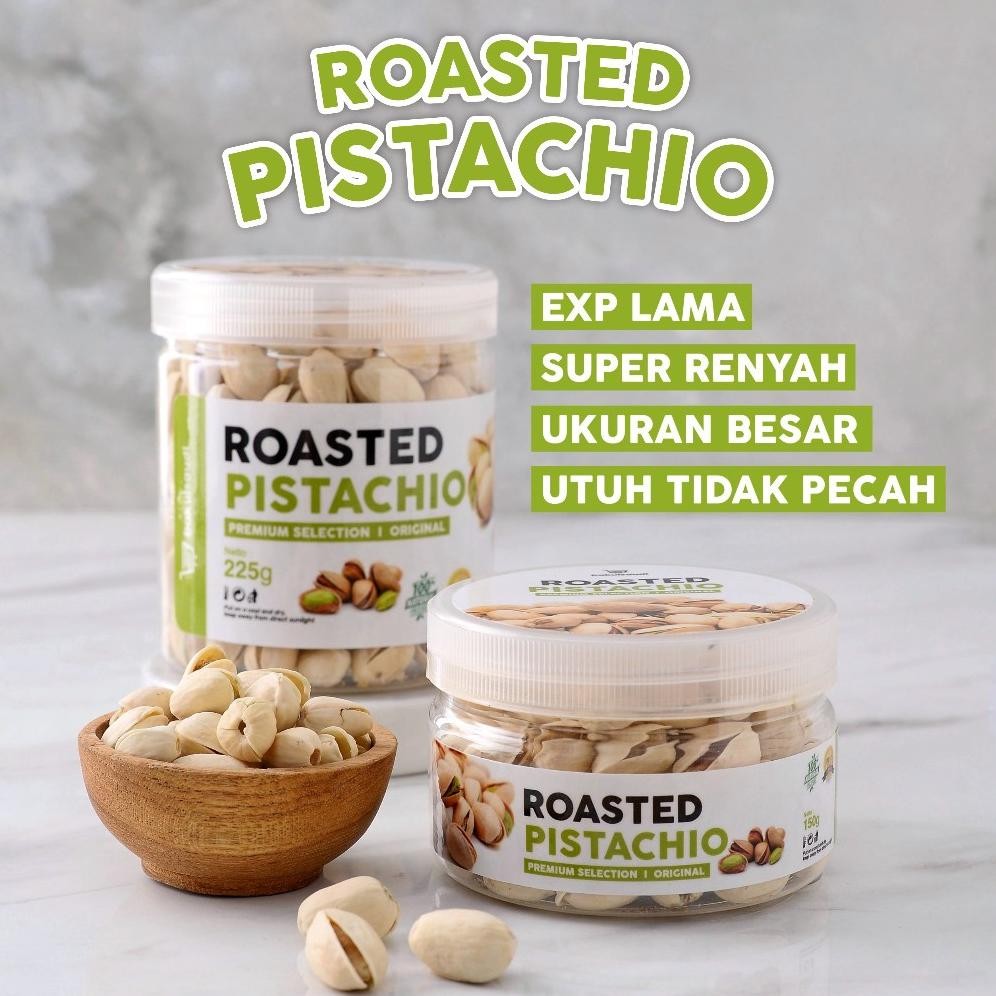 

Cod Kacang Pistachio Panggang Renyah Premium Original 100% Pistachios Roasted Kacang Fustuk Pistacio Hj-77