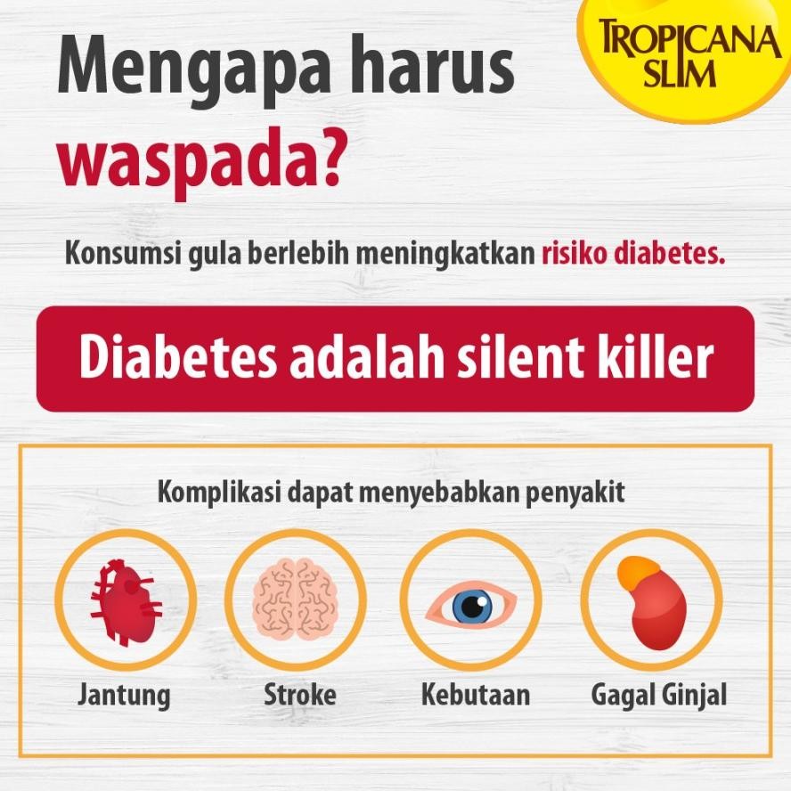 

Special Tropicana Slim Sweetener Stevia 100 Sachet - Pemanis Alami Untuk Batasi Gula Bu-95