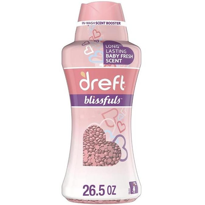 

Dreft Blissfuls Scent Booster beads Baby Fresh Scent, 26.5 oz 750g