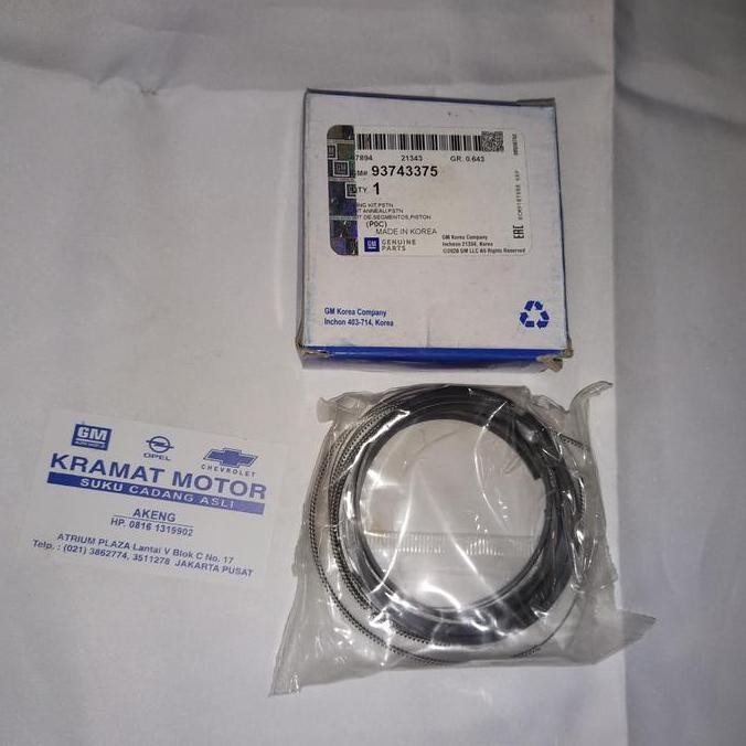 ring seher / ring piston captiva diesel NFL ORI GM 93743375