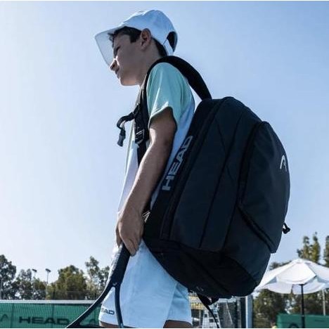 

Tas Tenis Head Pro X R-PET Backpack Bag Black