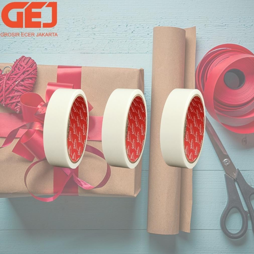 

Double Tape | Doubel Tipe | 6mm | 12mm | 23mm | 45mm |Panjang 8meter