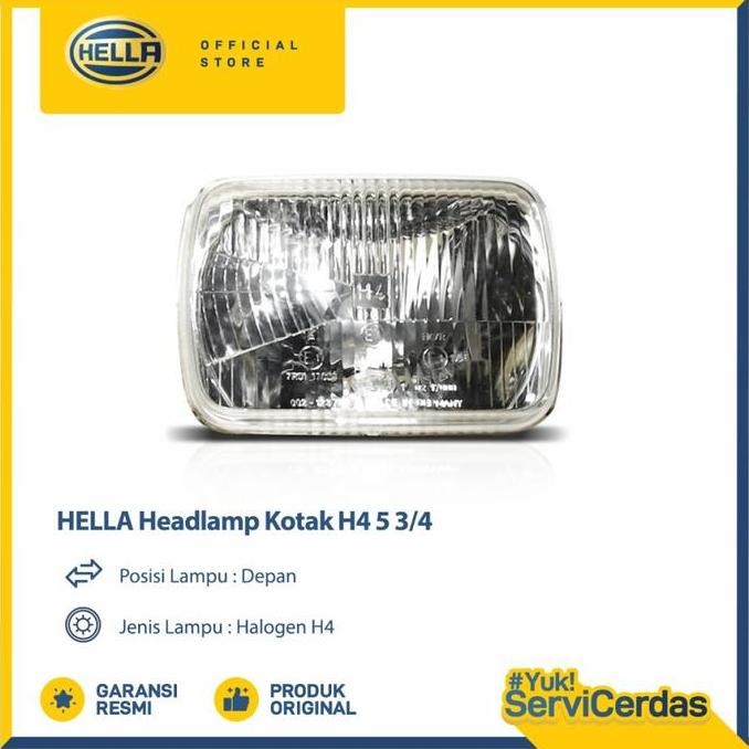 HELLA Headlamp Kotak H4 5 3/4