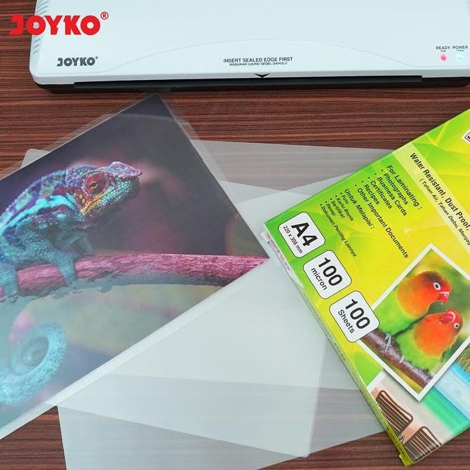 

HARGA DISC - Joyko Laminating Film A4 F4 KTP Folio Kertas Plastik Laminating Laminasi