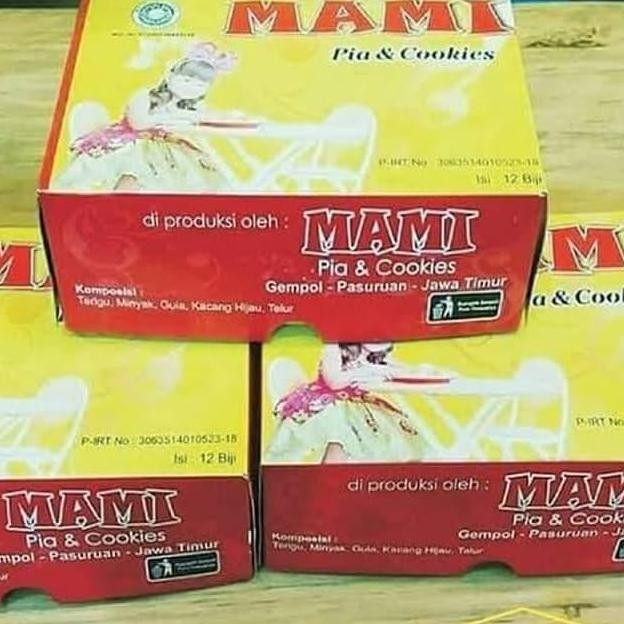 

Makanan Cemilan Cookies Murah Enak Sehat Pia Bakpia Mami Kacang Hijau